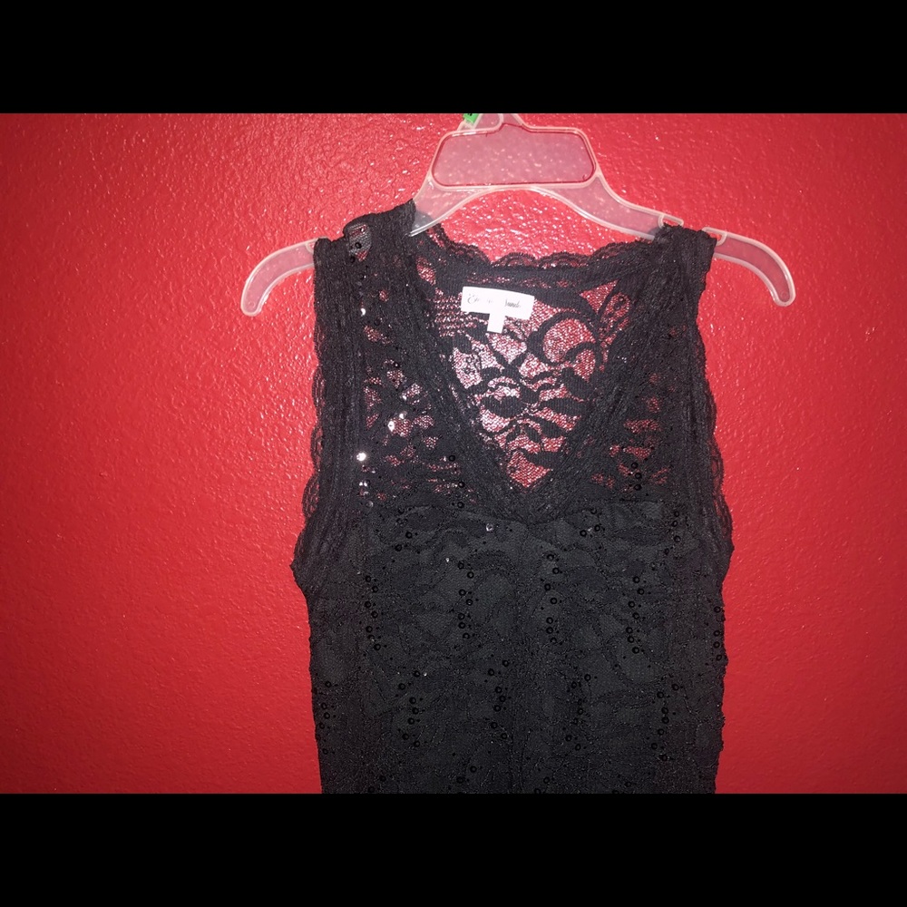 Black skintight dress